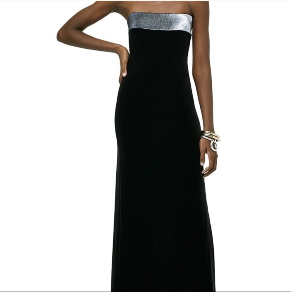 Galvan frosted dress